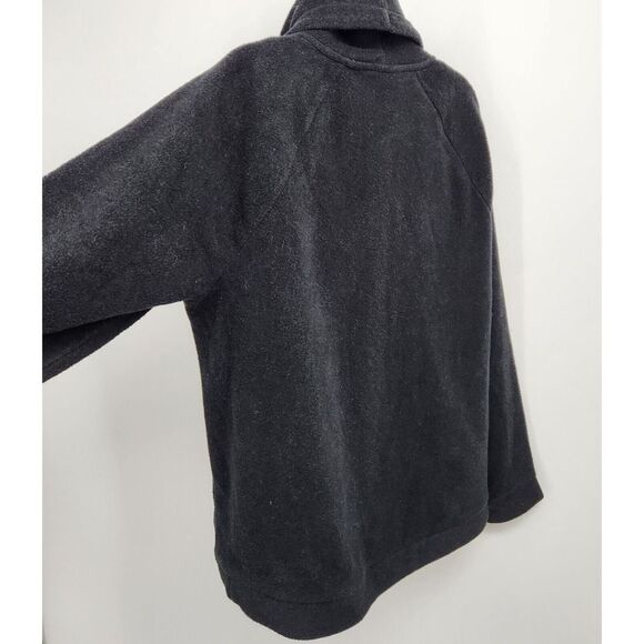 RBX Pullover Sweater Jacket Women's Size Medium Fuzzy Fleece Funnel Neck Pockets - Picture 10 of 12